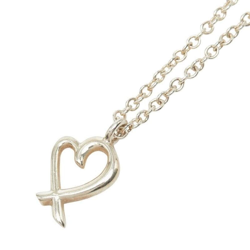 Tiffany & Co. Loving Heart Necklace Sterling Silver 925